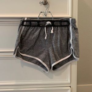 Medium girls gray shorts
